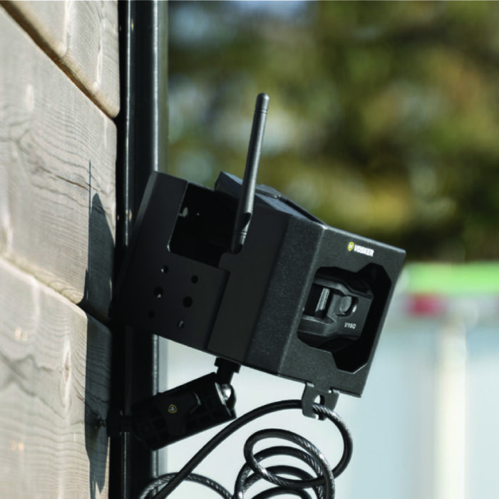 V150 Camera with Security Box and Strap
